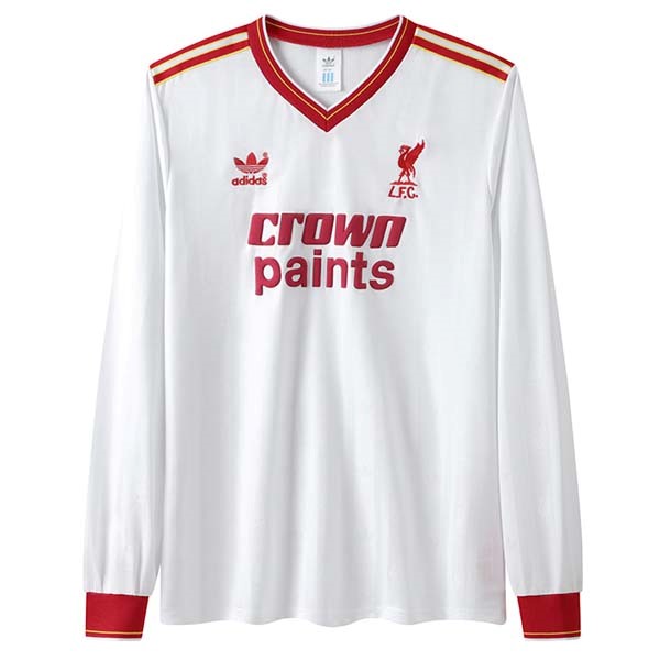 Camiseta Liverpool 2nd ML Retro 1985/87